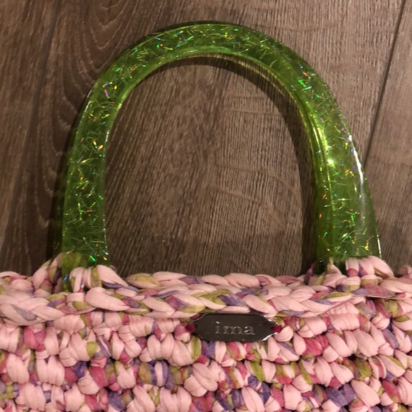 Set of Vintage IMA Knit Crochet Handbags - Picture 2 of 12